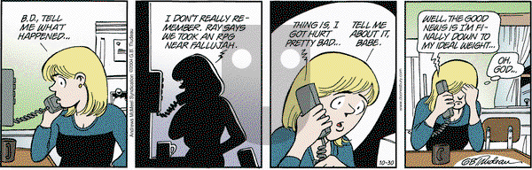Doonesbury on Thursday October 30, 2025 Comic Strip