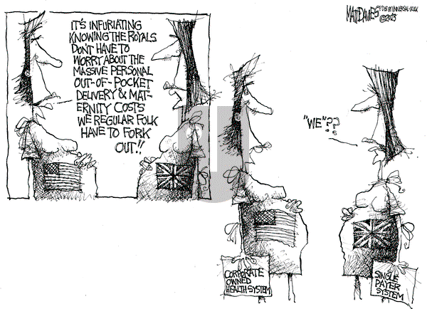 Matt Davies on Wednesday July 24, 2013 Comic Strip