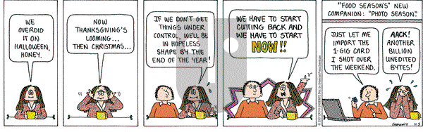 Cathy Classics on Monday November 5, 2007 Comic Strip