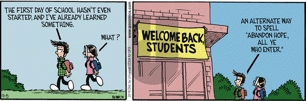 Grand Avenue on Monday September 5, 2016 Comic Strip