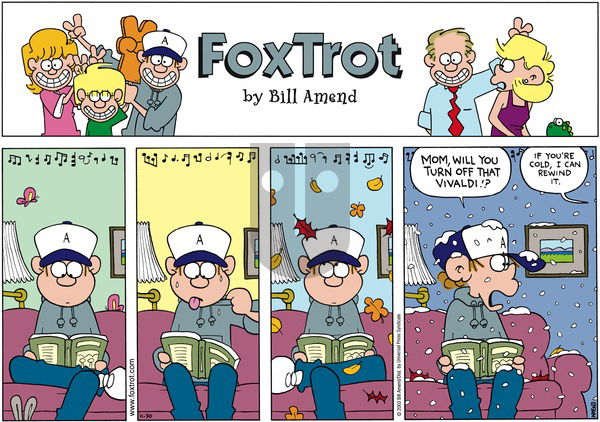 FoxTrot on Sunday November 30, 2003 Comic Strip