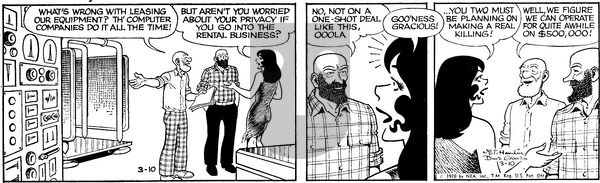 Alley Oop on Tuesday March 10, 1970 Comic Strip