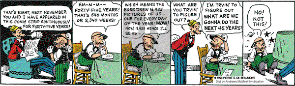 Mutt & Jeff on Monday April 14, 2025 Comic Strip