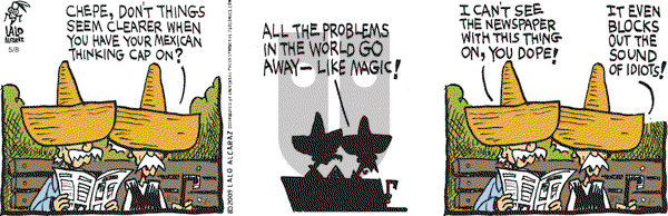 La Cucaracha on Friday May 8, 2009 Comic Strip