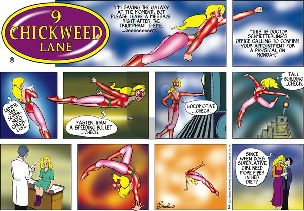 9 Chickweed Lane on Sunday February 10, 2013 Comic Strip