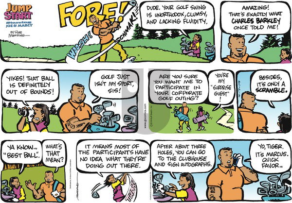 JumpStart on Sunday April 7, 2019 Comic Strip