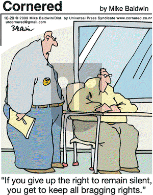 Cornered on Tuesday October 20, 2009 Comic Strip