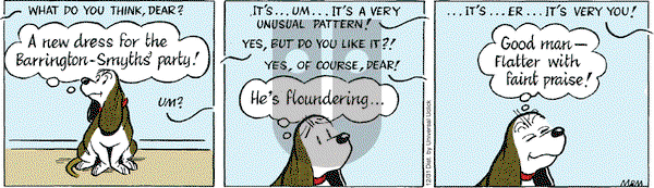Fred Basset on Monday December 31, 2012 Comic Strip