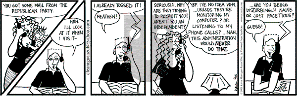Clear Blue Water on Saturday September 16, 2006 Comic Strip