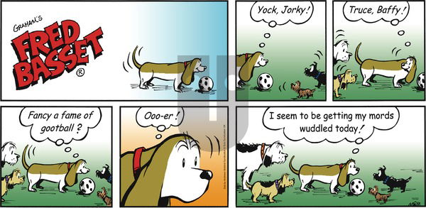 Fred Basset on Sunday October 22, 2017 Comic Strip