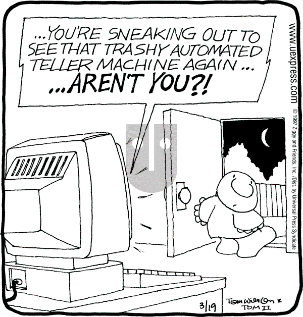 Ziggy - Wednesday March 19, 1997 Comic Strip
