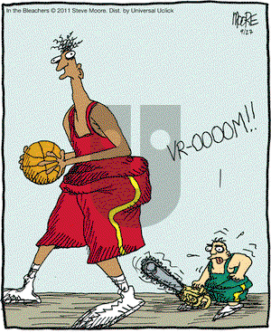 In the Bleachers - Tuesday September 27, 2011 Comic Strip