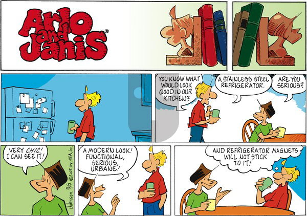Arlo and Janis on Sunday May 9, 2004 Comic Strip