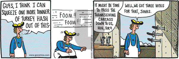 Overboard on Wednesday November 30, 2011 Comic Strip