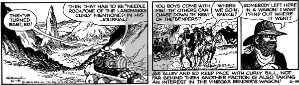 Alley Oop on Wednesday June 18, 1980 Comic Strip