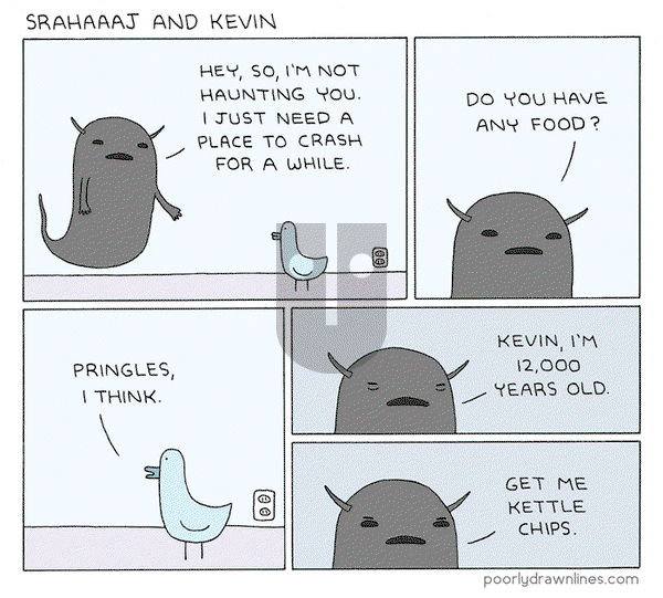 Poorly Drawn Lines on Wednesday January 18, 2017 Comic Strip