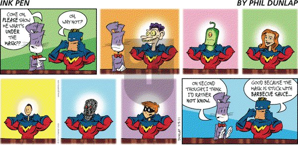 Ink Pen on Thursday May 22, 2025 Comic Strip