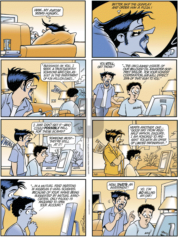 Doonesbury - Sunday January 21, 2007 Comic Strip