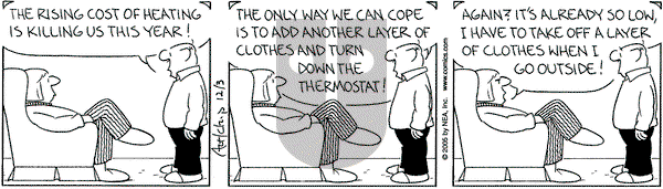 The Born Loser on Saturday December 3, 2005 Comic Strip