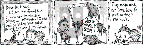 Lio on Monday August 10, 2020 Comic Strip