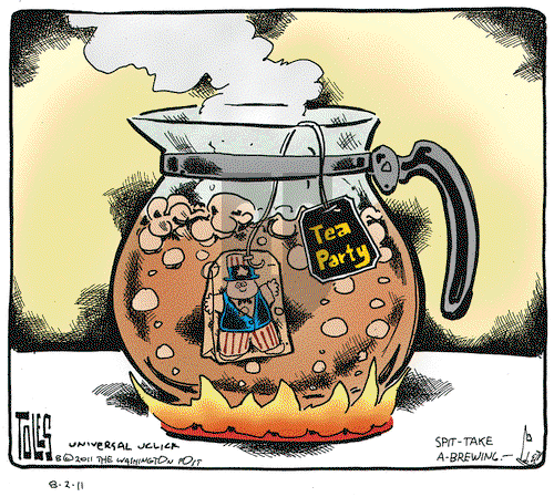 Tom Toles on Tuesday August 2, 2011 Comic Strip