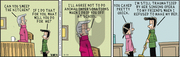 Grand Avenue on Friday September 19, 2025 Comic Strip