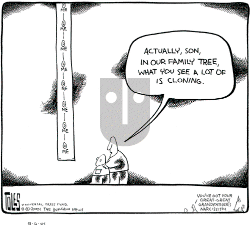 Tom Toles on Monday August 6, 2001 Comic Strip