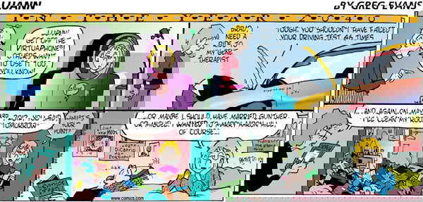 Luann on Sunday November 12, 2000 Comic Strip