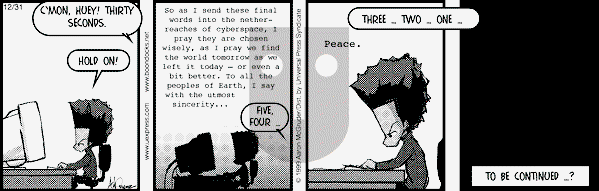 The Boondocks on Friday August 3, 2007 Comic Strip