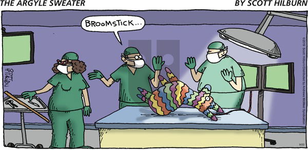 The Argyle Sweater on Sunday September 22, 2019 Comic Strip