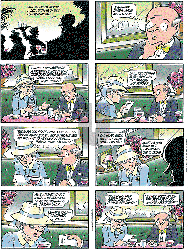 Doonesbury - Sunday November 24, 2002 Comic Strip