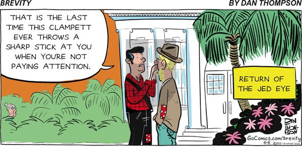 Brevity on Sunday May 5, 2013 Comic Strip