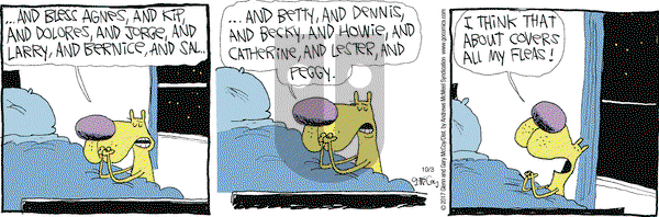 The Duplex on Tuesday October 3, 2017 Comic Strip