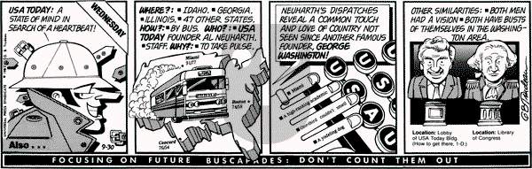 Doonesbury on Wednesday September 30, 1987 Comic Strip
