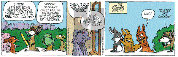 Over the Hedge on Monday January 9, 2006 Comic Strip