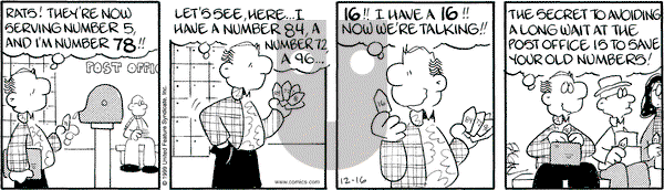 Drabble on Thursday December 16, 1999 Comic Strip