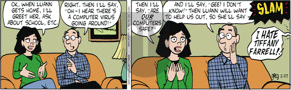 Luann on Wednesday February 27, 2013 Comic Strip