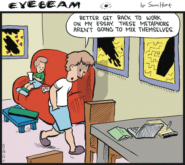 Eyebeam on Monday April 21, 2025 Comic Strip