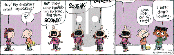 Cul de Sac on Thursday March 14, 2019 Comic Strip