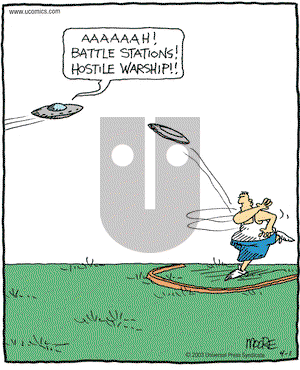 In the Bleachers on Tuesday April 1, 2003 Comic Strip