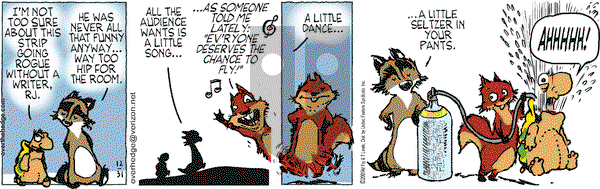 Over the Hedge on Thursday December 31, 2009 Comic Strip