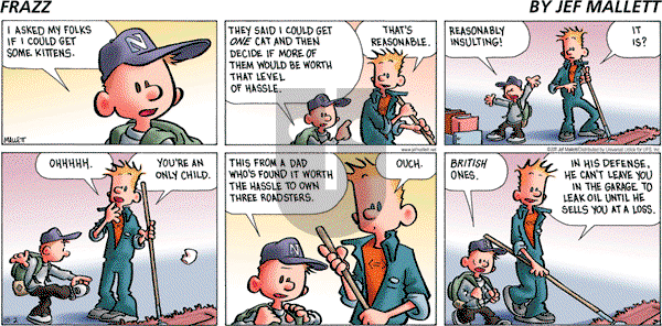 Frazz on Sunday October 2, 2011 Comic Strip