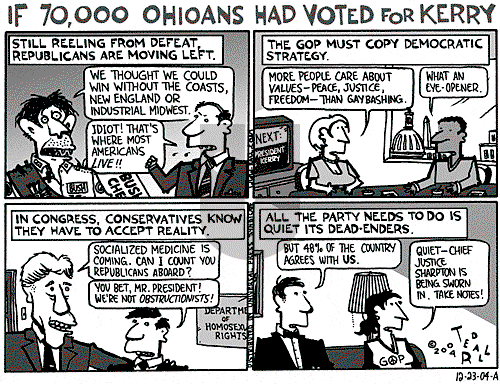 Ted Rall on Thursday December 23, 2004 Comic Strip