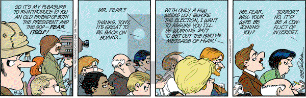 Doonesbury on Monday October 16, 2006 Comic Strip