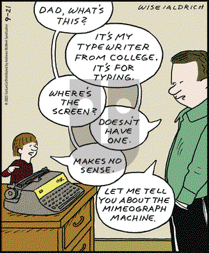Real Life Adventures - Thursday September 21, 2023 Comic Strip