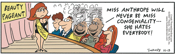 Frank and Ernest on Saturday October 13, 2007 Comic Strip