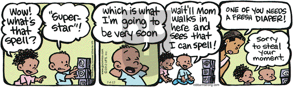JumpStart on Wednesday July 4, 2012 Comic Strip