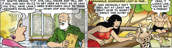 Alley Oop - Saturday June 20, 2015 Comic Strip