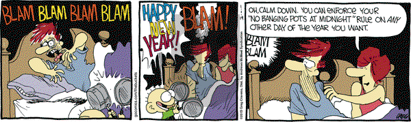 The Buckets on Tuesday January 1, 2019 Comic Strip