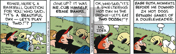 Red and Rover on Saturday April 25, 2015 Comic Strip